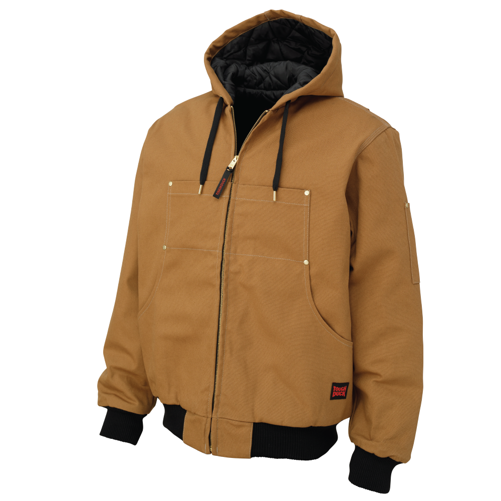 WJ30 Duck Classic Hooded Bomber Jacket - Main Image