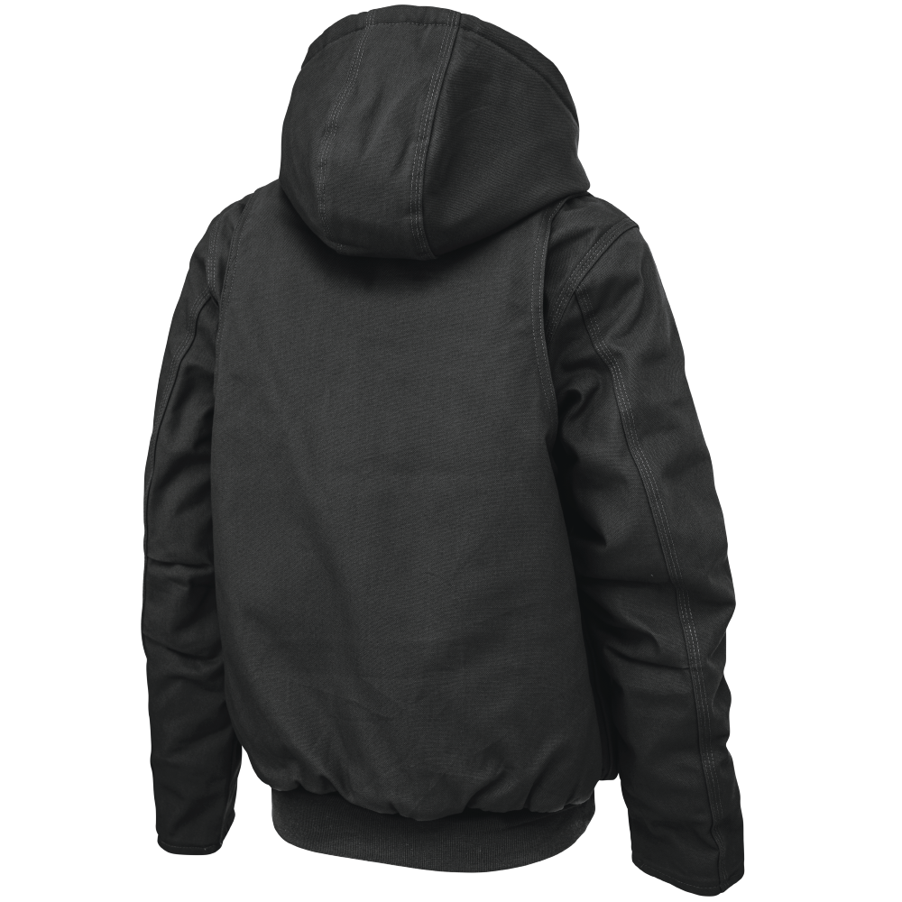 Black Women’s Duck Bomber WJ32 Back image