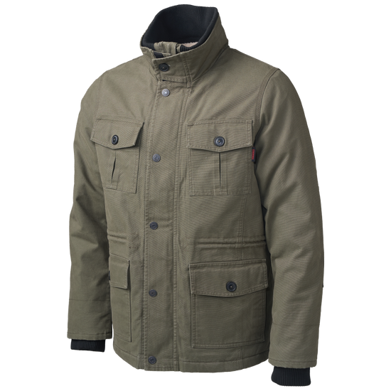 WJ44 - Sherpa-Lined Duck Cargo Jacket