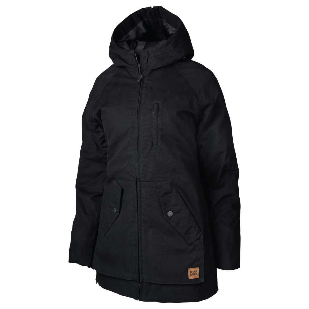 Women's Lined Duck Canvas Winter Parka Jacket - WJ48 | Tough Duck