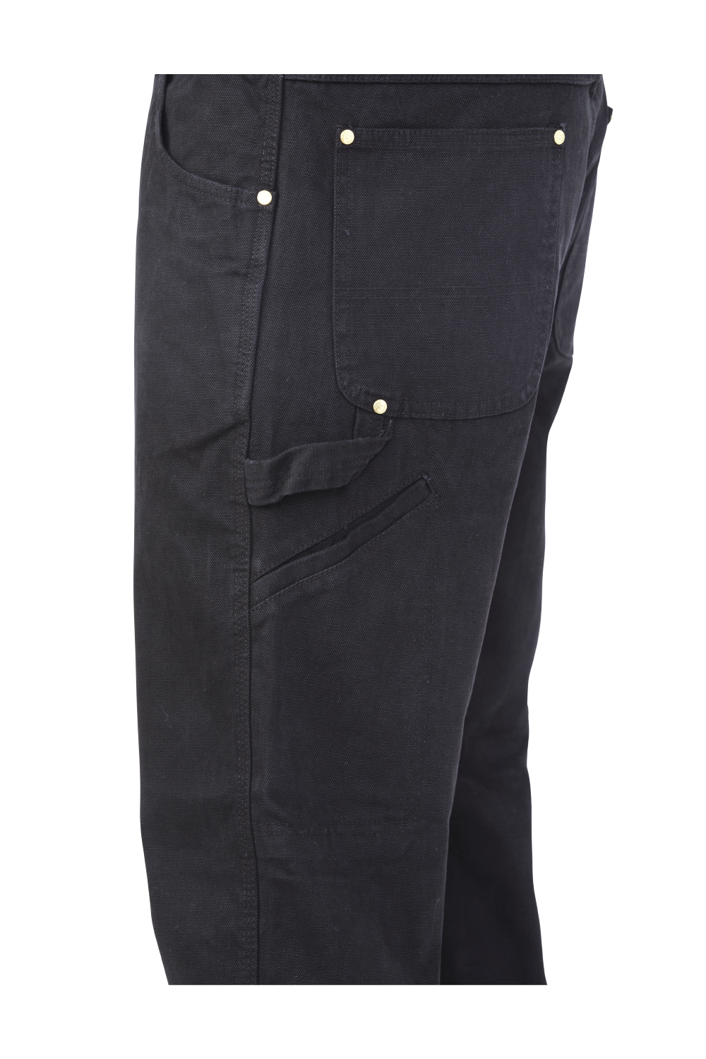 Black Loose-Fit Washed Duck Pant WP02 Feature image