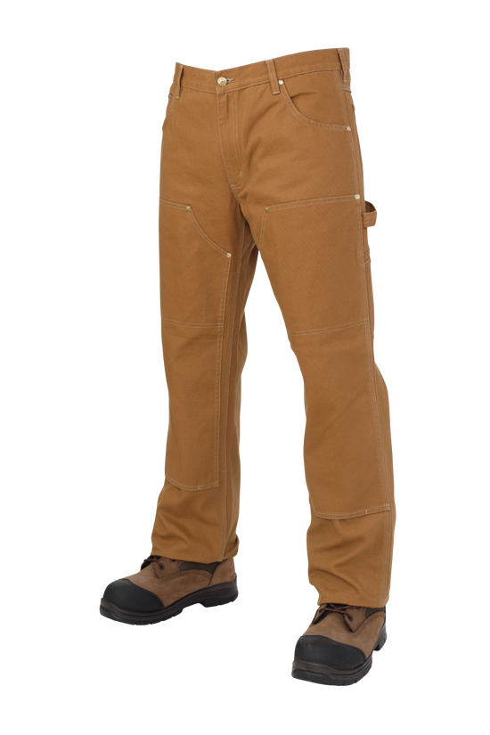 WP03 - Loose-Fit Washed Duck Double Front Pant