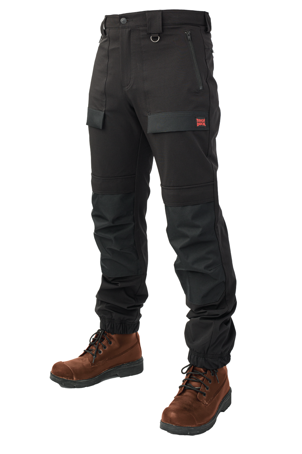 Black Comfort-Fit Flex Jogger WP14 Front image