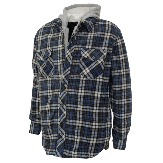 WS02 - Chemise-Manteau En Molleton Doublée En Sherpa