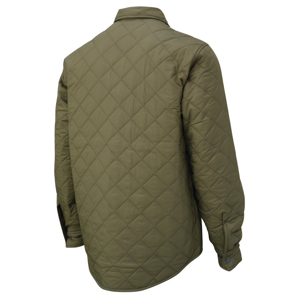 Olive Freezer Shirt with PrimaLoft® Insulation WS14 Back image