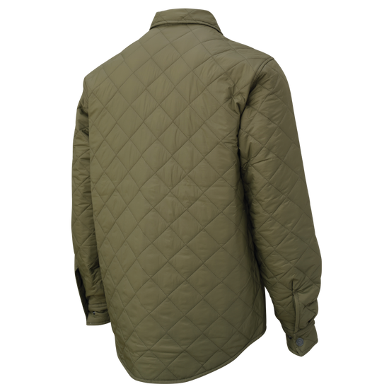 Olive Freezer Shirt with PrimaLoft® Insulation WS14 Back image