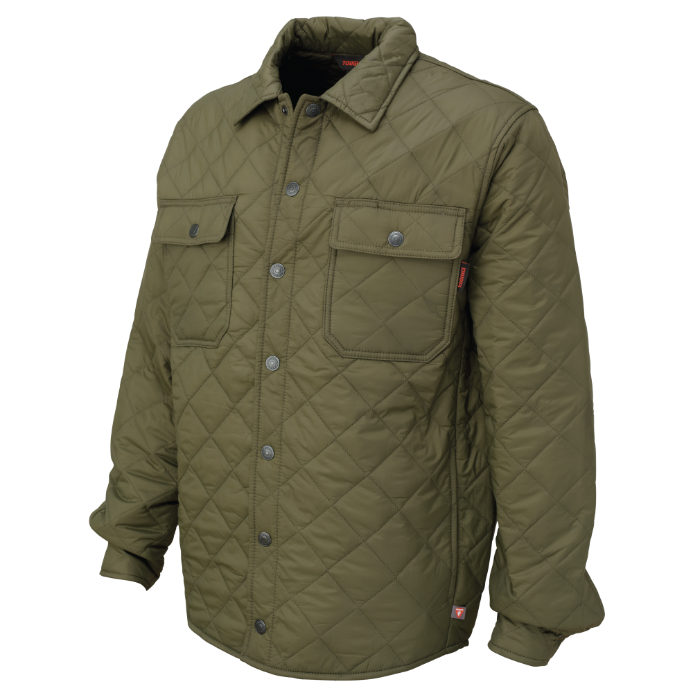 Olive Freezer Shirt with PrimaLoft® Insulation WS14 Front image