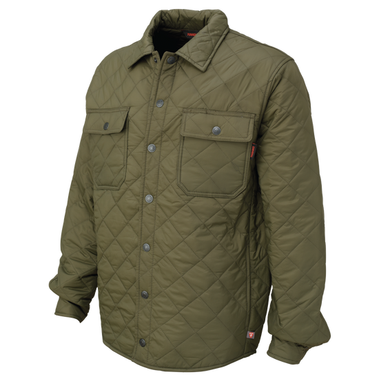 Olive Freezer Shirt with PrimaLoft® Insulation WS14 Front image