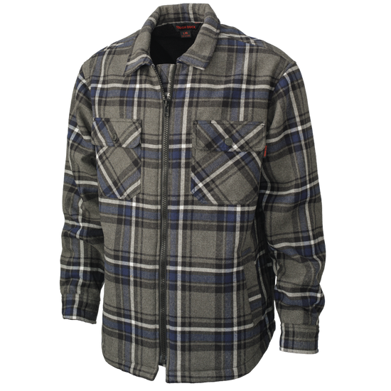 WS15 - Sherpa-Bonded Flannel Jac-Shirt