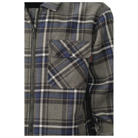 WS15 - Sherpa-Bonded Flannel Jac-Shirt