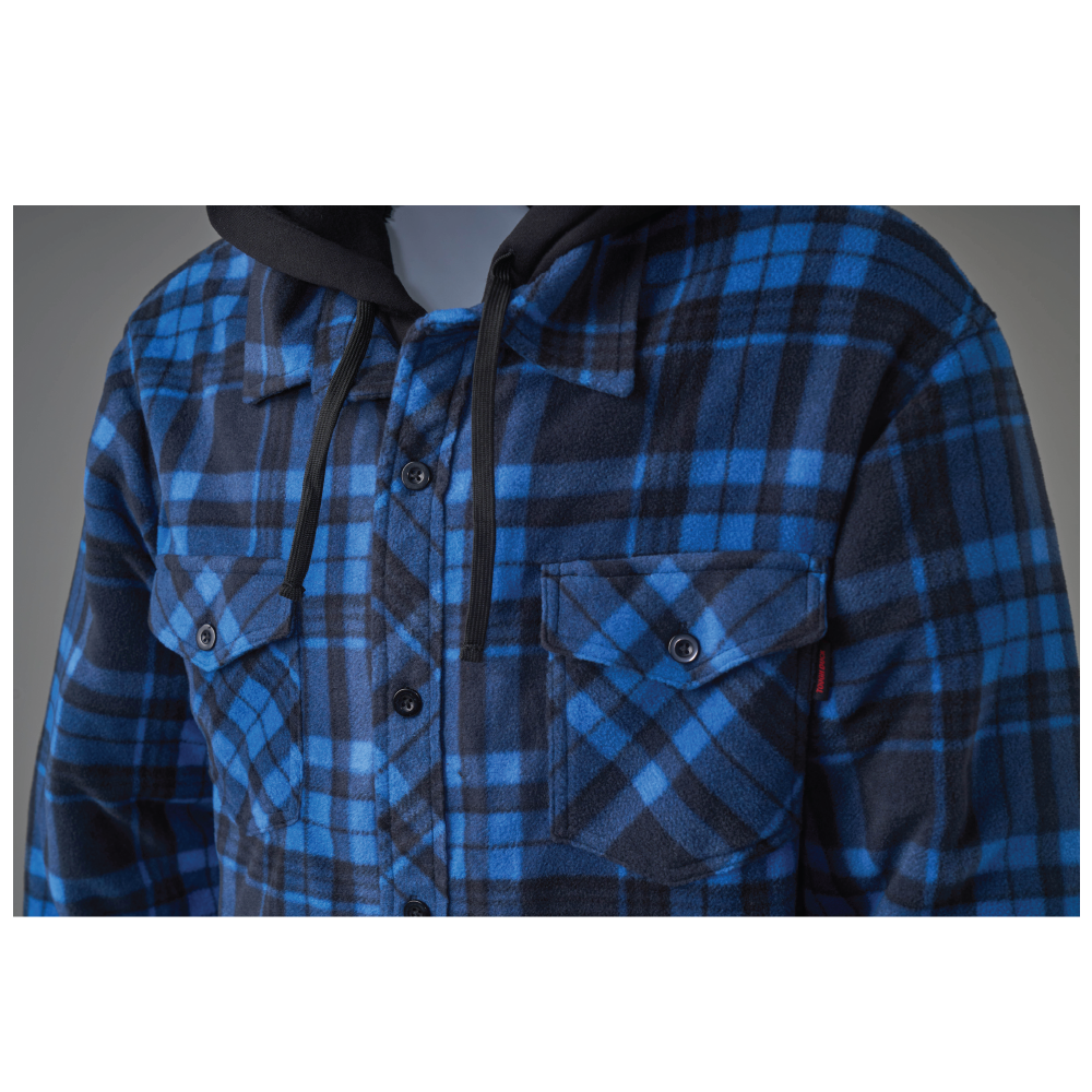 WS16 - Sherpa-Lined Fleece Jac-Shirt WS16 - Sherpa-Lined Fleece Jac-Shirt