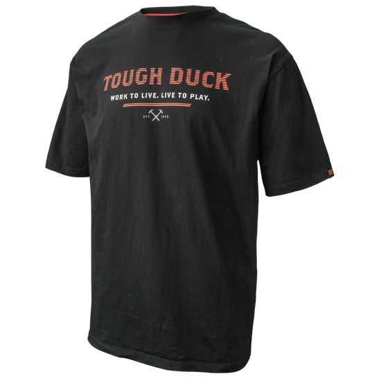 WT08 (BK01) - Tough Duck Logo T-Shirt