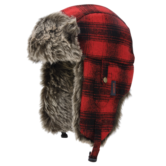 i156 - Plaid Aviator Hat