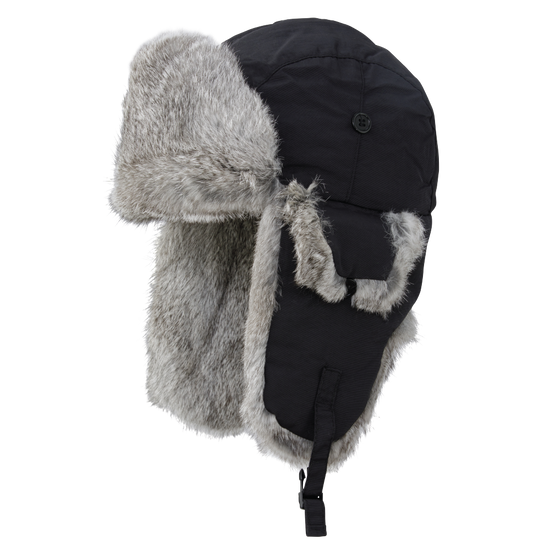 i160 - Aviator Hat with Rabbit Fur