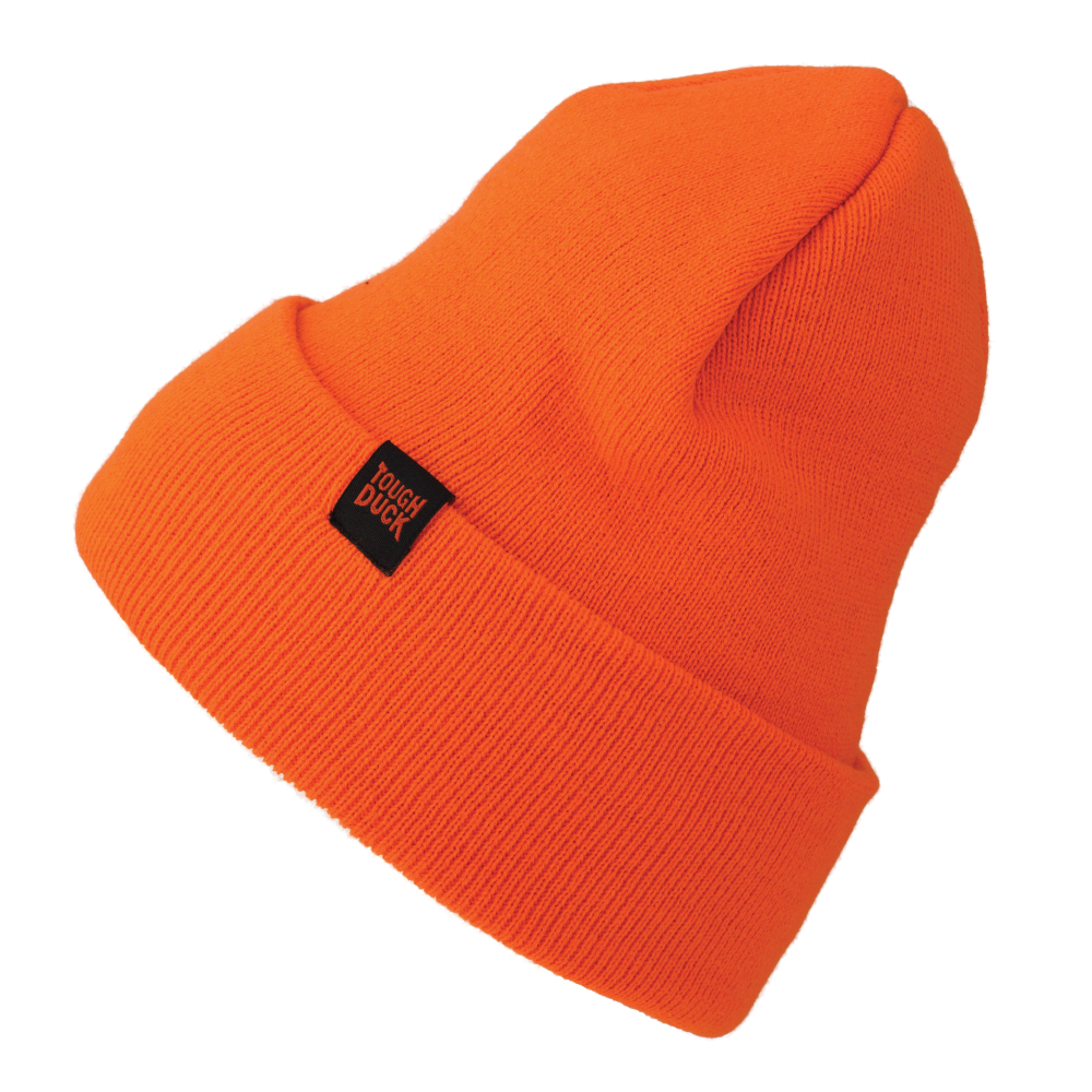 Fluorescent Orange FX 40 Knit Cap i358 Front image