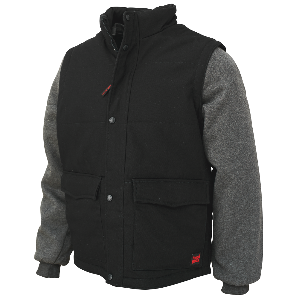 Black Duck Zip-Off Sleeve Jacket i8A2 Front without hood image