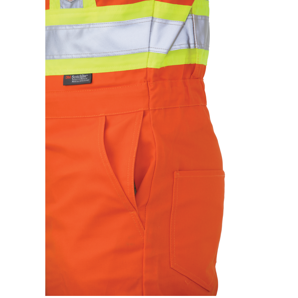 Tough Duck | Twill Unlined Safety Coverall - Tough Duck
