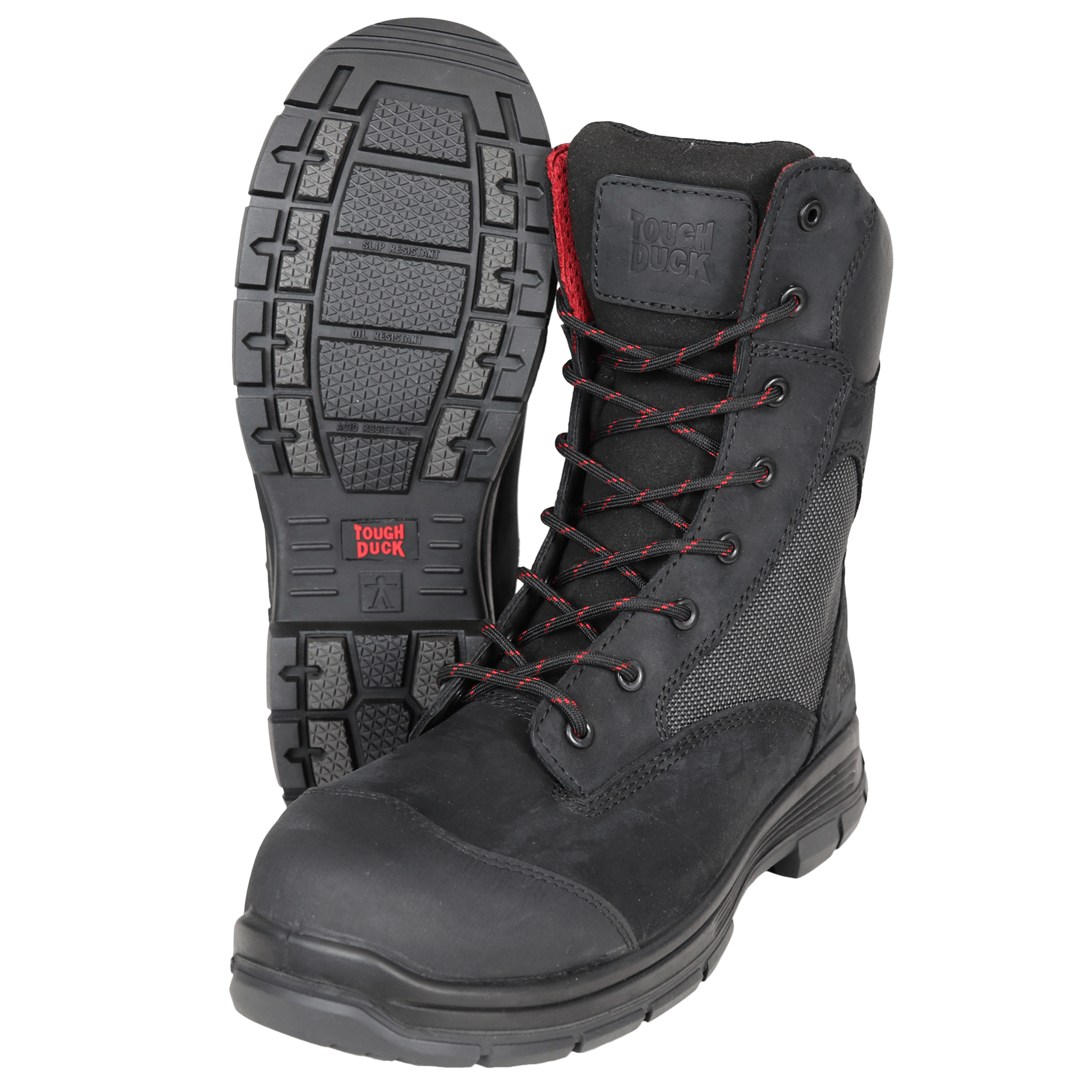 Adelaide 8&#34; Comp Toe Work Boot-Tough Duck