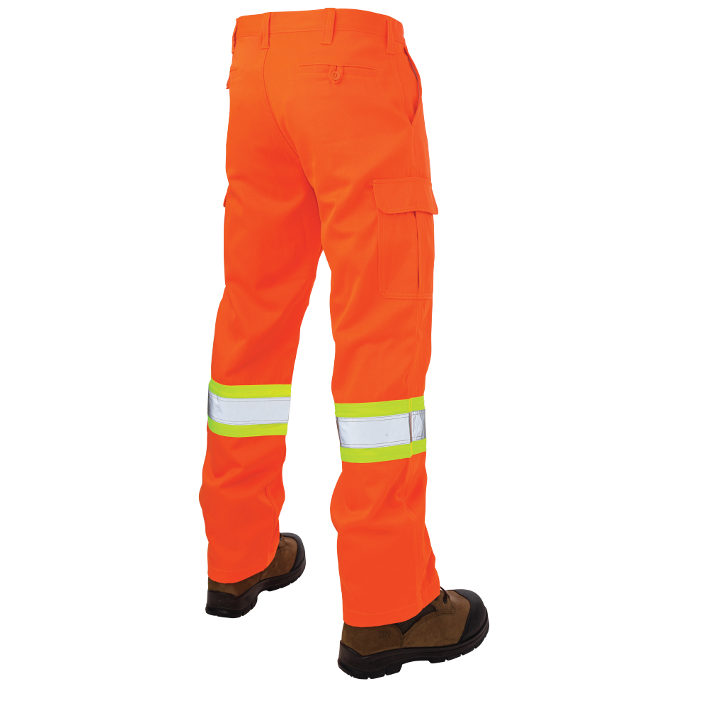 Tough Duck | Relaxed Fit Twill Safety Cargo Work Pant - Tough Duck