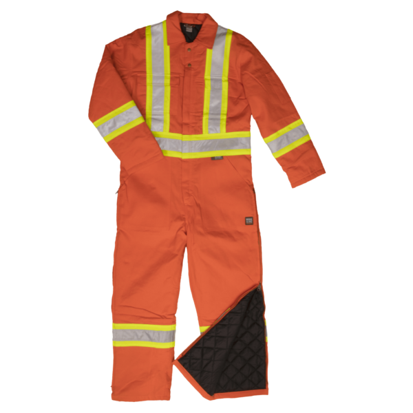 orange work jumpsuit