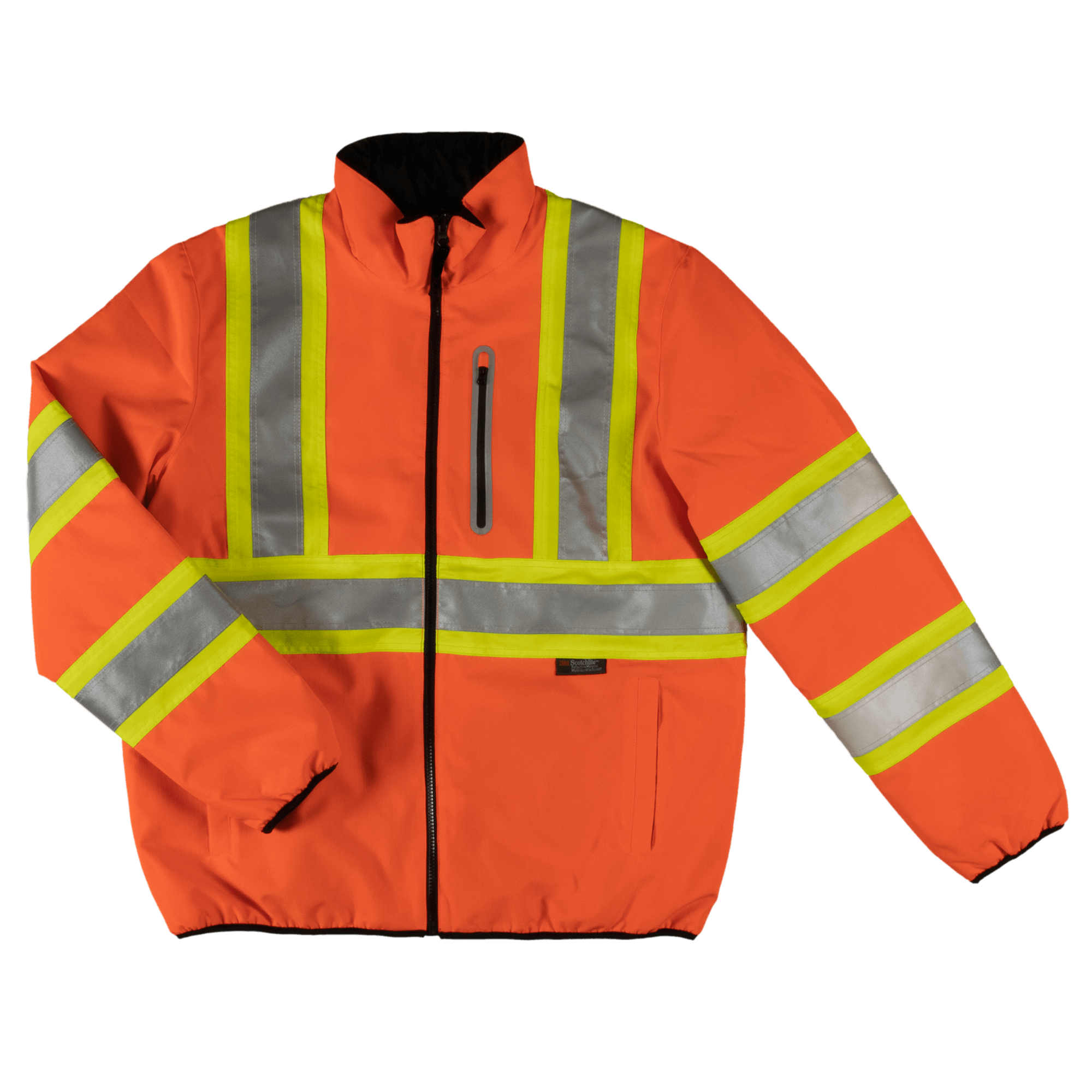 Tough Duck | Ripstop Reversible Safety Jacket - Tough Duck