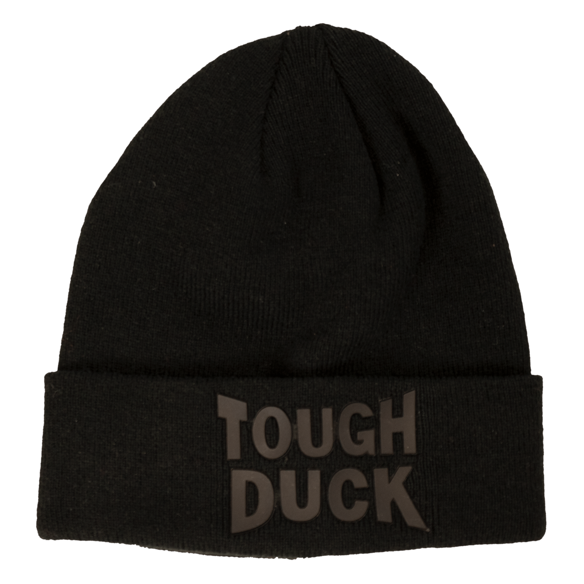Watch Cap With Rubber Logo-Tough Duck