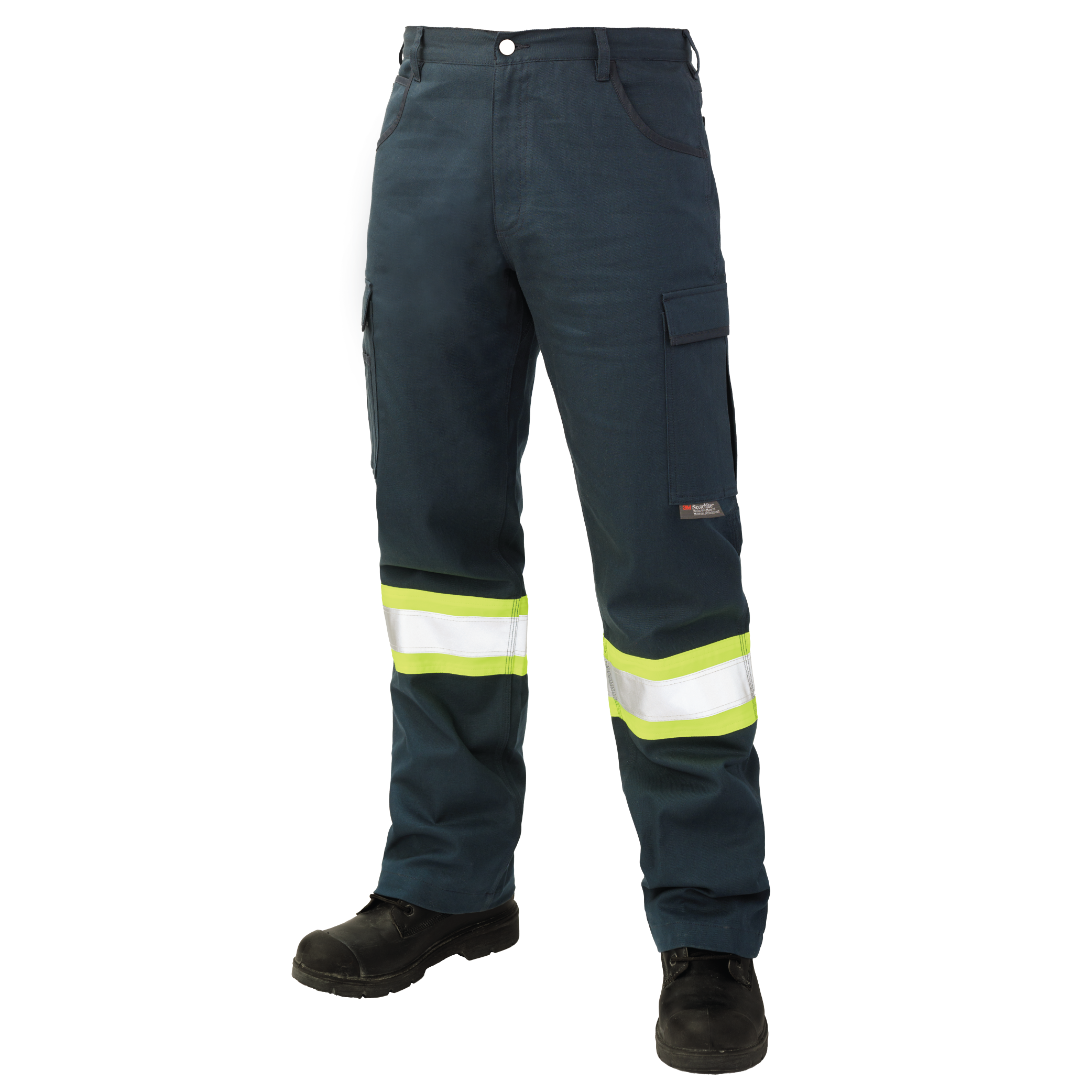Tough Duck  Relaxed Fit Flex Twill Safety Cargo Pant - Tough Duck