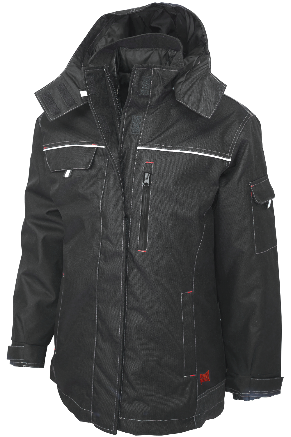  Tough Duck Men's Heavywt. Polyfill Parka, Black, 3X: Outerwear:  Clothing, Shoes & Jewelry